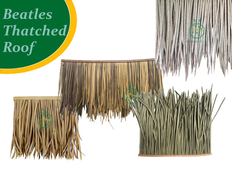 Synthetic thatch roof materials for sale from China