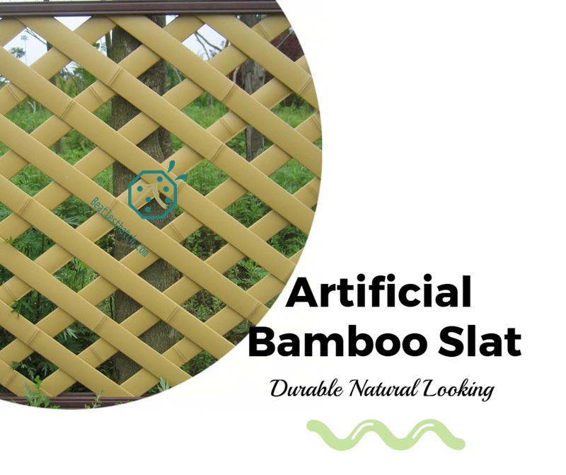 Plastic bamboo slats Plastic bamboo slats