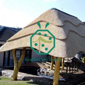 Various Synthetic Thatched Roof For BBQ Hut Building