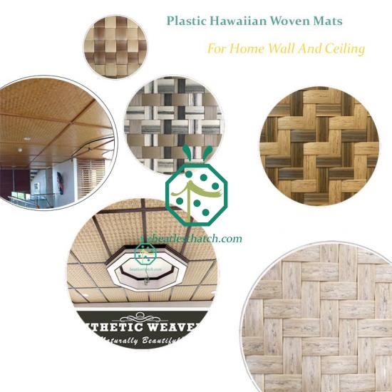 Innovative Synthetic Woven Mats For Resort Hotel Room Background