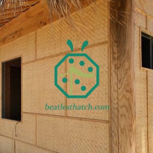 Plastic Bamboo Panel For Exterior Wall Decoration