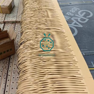 Tejas de paja de aluminio de larga duración