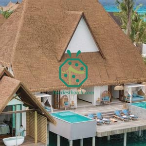 Overwater Villa Artificial Kajan Thatch Roof