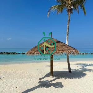 Material para techos de paja de fibra de Boutique Resort en Nueva Caledonia