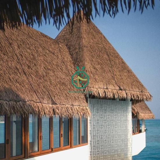 Synthetic Kajan Thatch Roof Tiles for Palapa Renovation