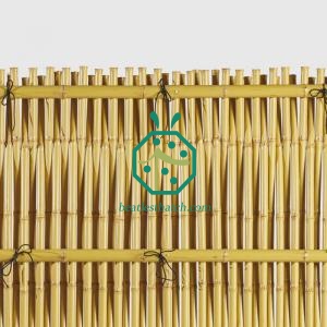 Parking Lot Plastic Bamboo Sticks Fencing Panels