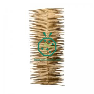 Tiki hut artificial palm thatch ridge