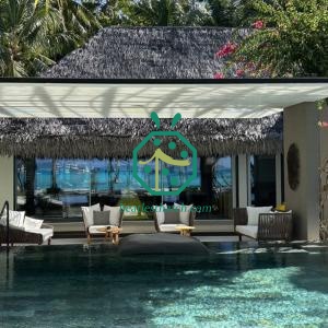 Buy synthetic gazebo thatch roof