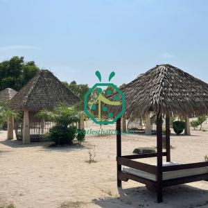 All-Weather Waterproof Palm Thatch for Palau Scenic Destinations