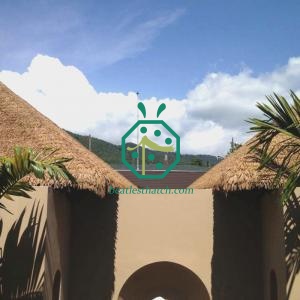 Tropical thatch roof covering for your garden patio