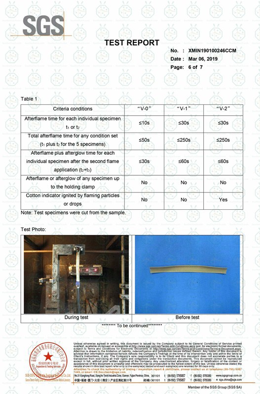 Certificado de prueba de resistencia al fuego para techos de paja sintética Kajan