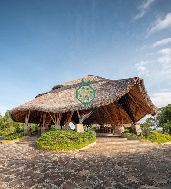 Techo de paja artificial Cavite para el ecoparque del rancho