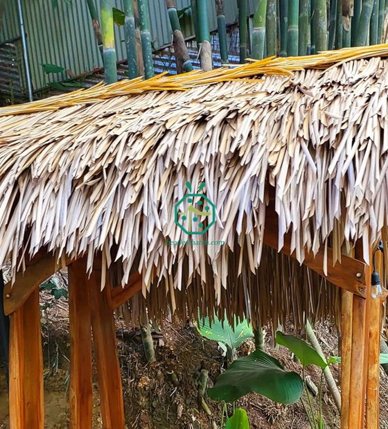 Proyecto de maqueta de techo de paja de nailon para el Hotel Borocay Beach de Filipinas