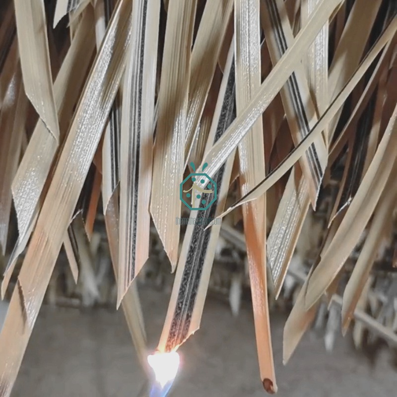 Excelentes productos de techo de paja artificial tipo palapa con clasificación de resistencia al fuego de China