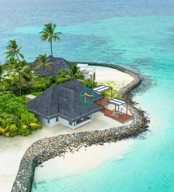 Se suministran 7.500 metros cuadrados de techo de paja Kajan artificial a un renombrado complejo turístico de Maldivas